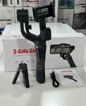 3-axis Gimbal Stabilizer For Smartphones And Action Cameras
