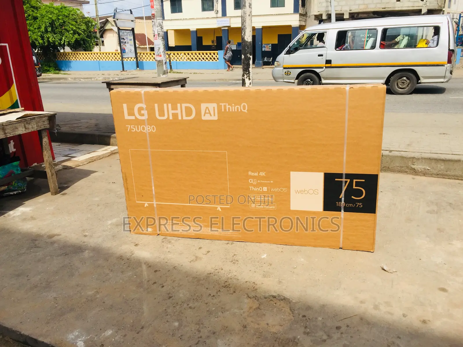 UHD Smart 75”UR7800 LG Television 