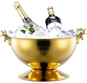 Gold Champaign Bucket