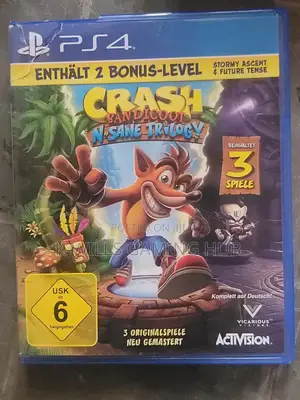 Crash Bandicoot N San Trilogy Cd Ps4