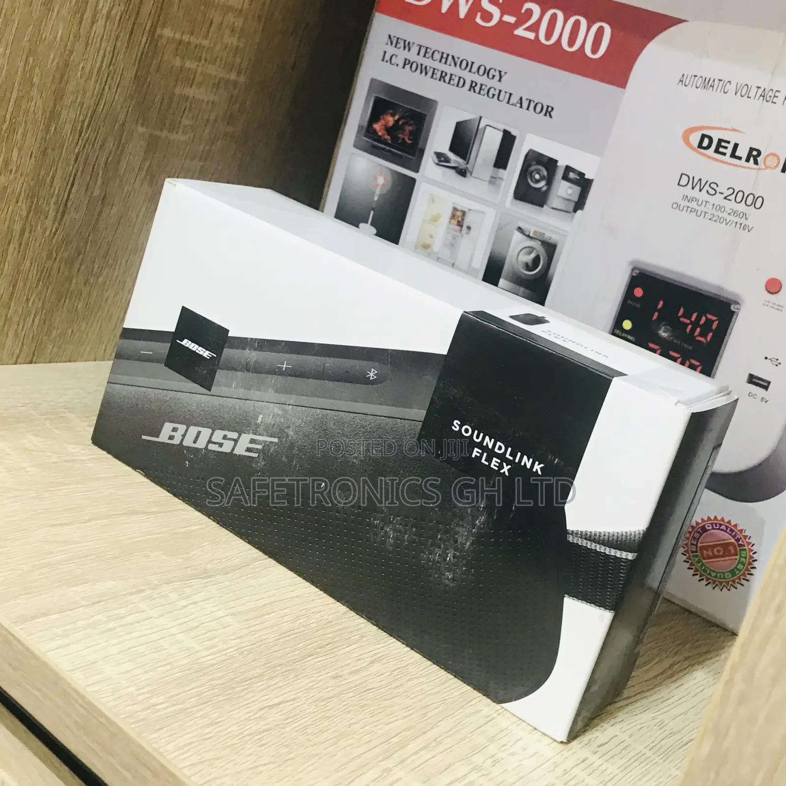 Black Wireless Bose Soundlink Flex Bluetooth Speaker 