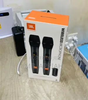 Classic Design JBL Wireless Two Microphone System(Black).