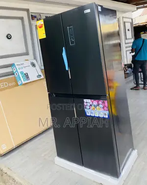 Authentic Nasco Pf 550bss Electric Refrigerator(Black).