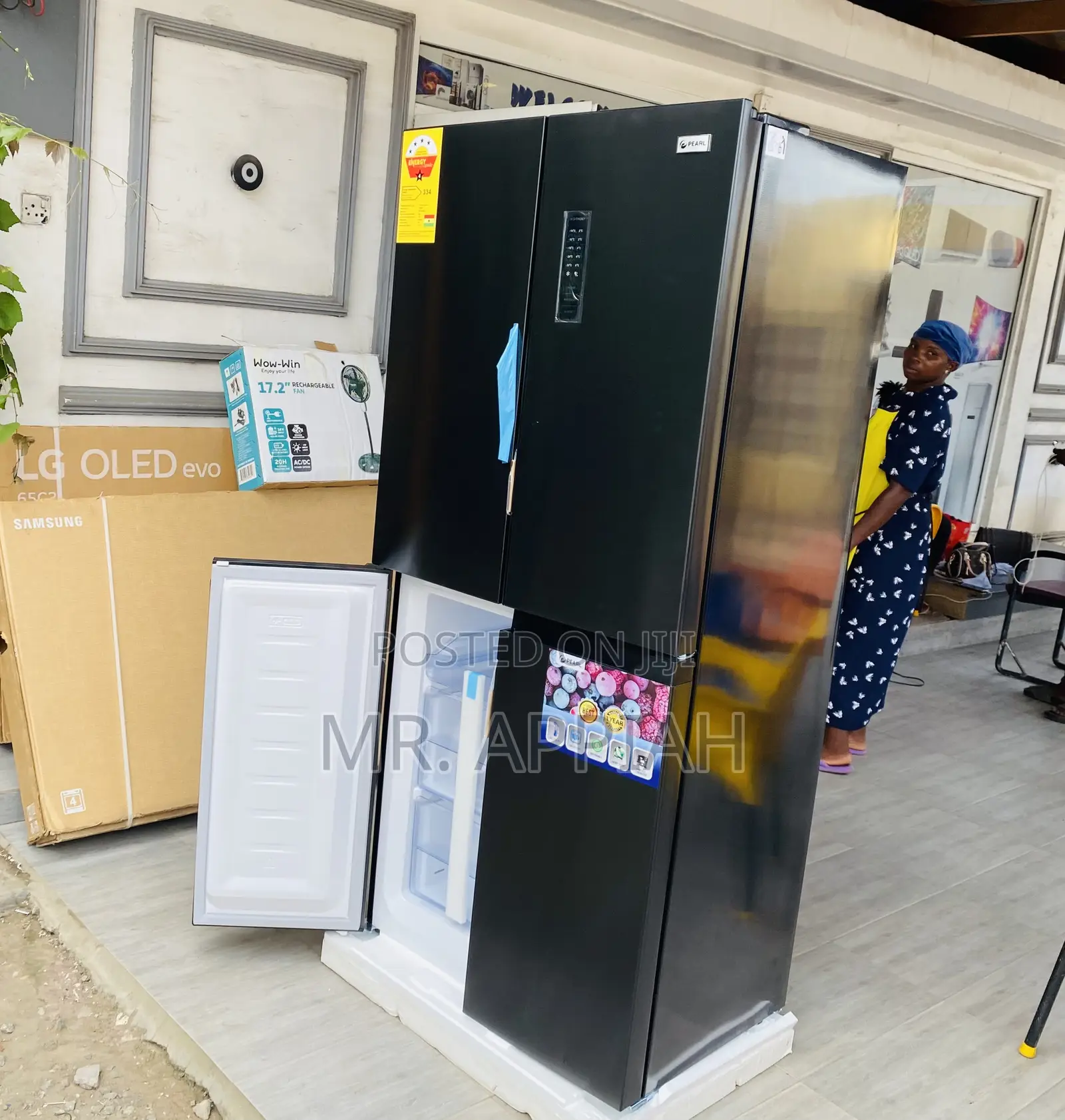 Shop Classic Nasco Pf 550bss Side by Side Electric Fridge.