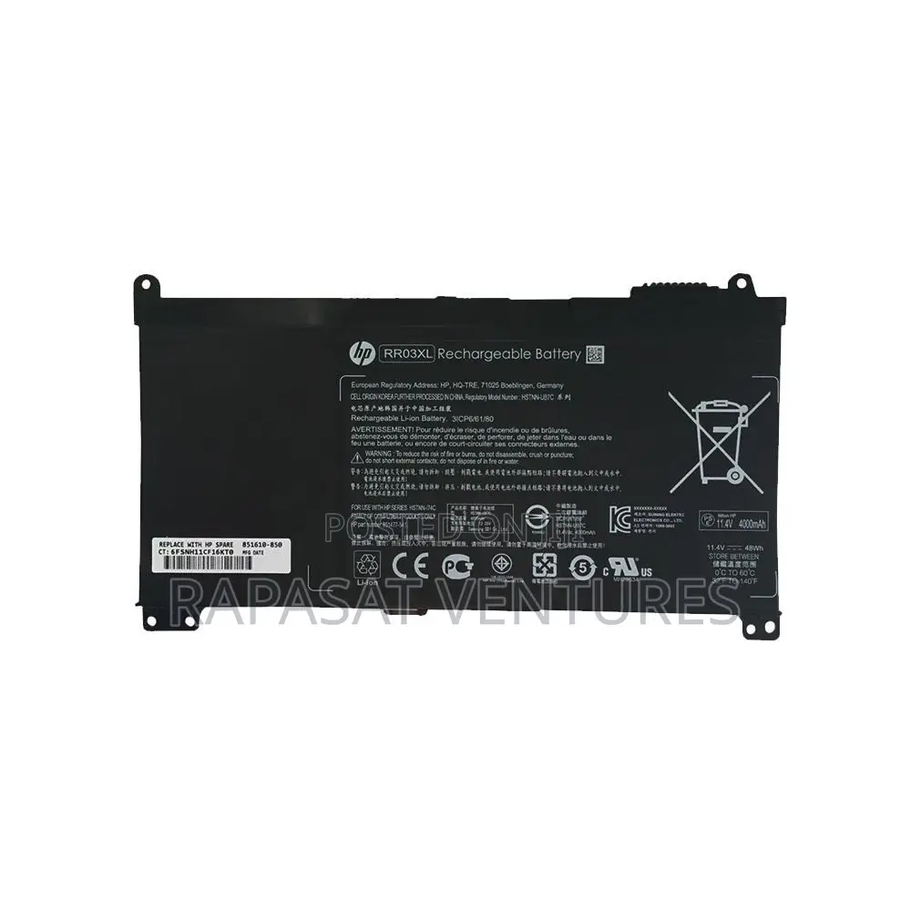 Hp Rr03xl Original Laptop Battery