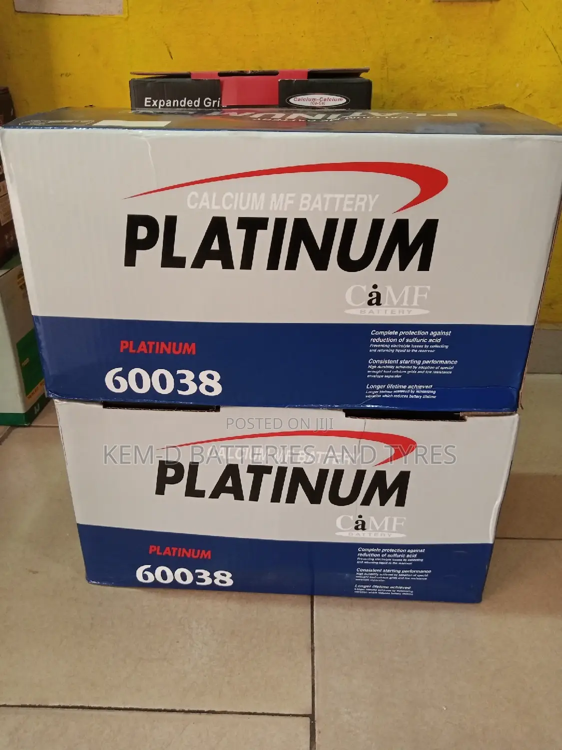 100ah 19 Plates Platinum Car Battery - Volvo Vw BMW Benz