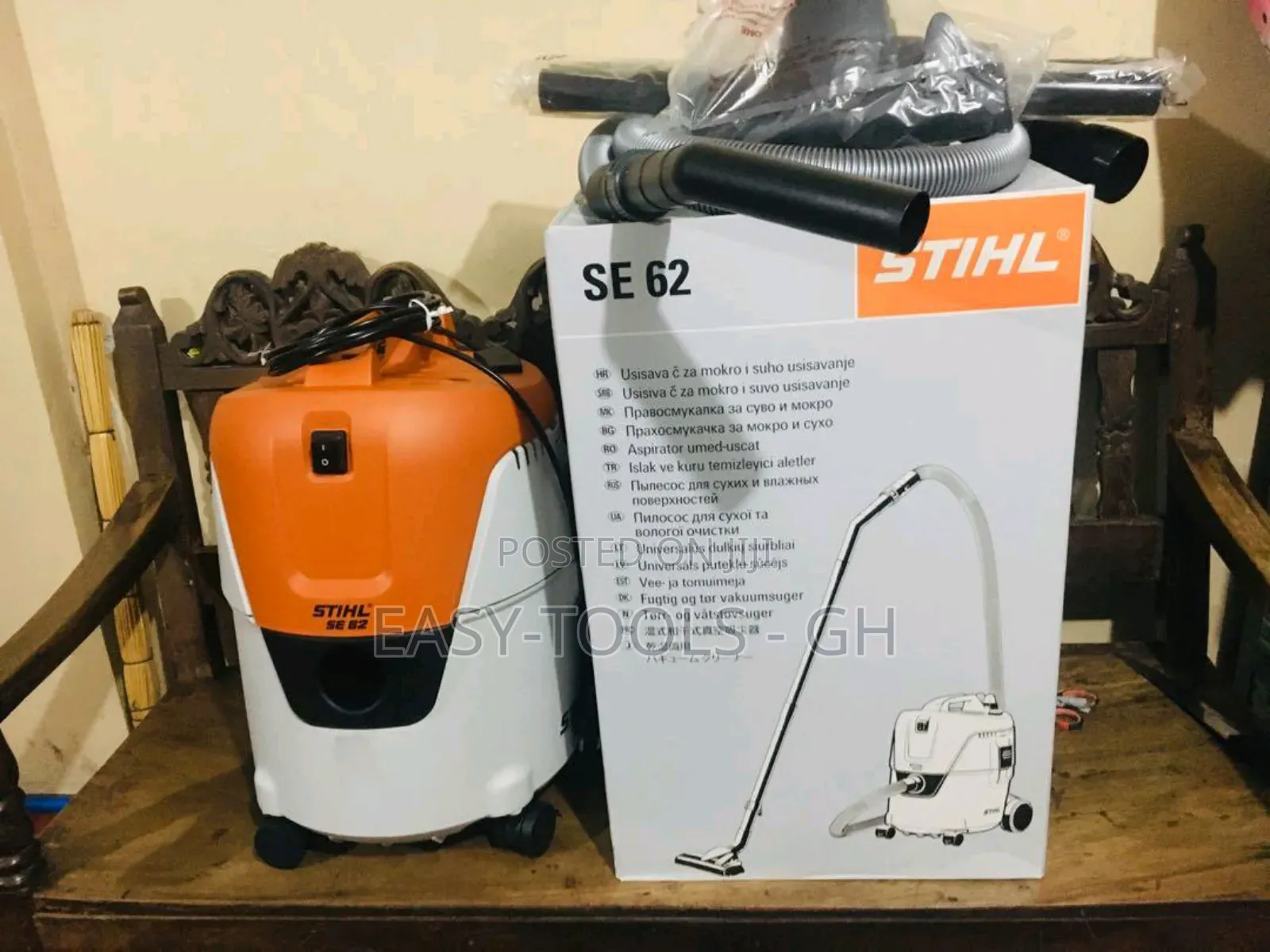 Stihl Vaccum Cleaner _ Wet/ Dry - SE 62- 20 L