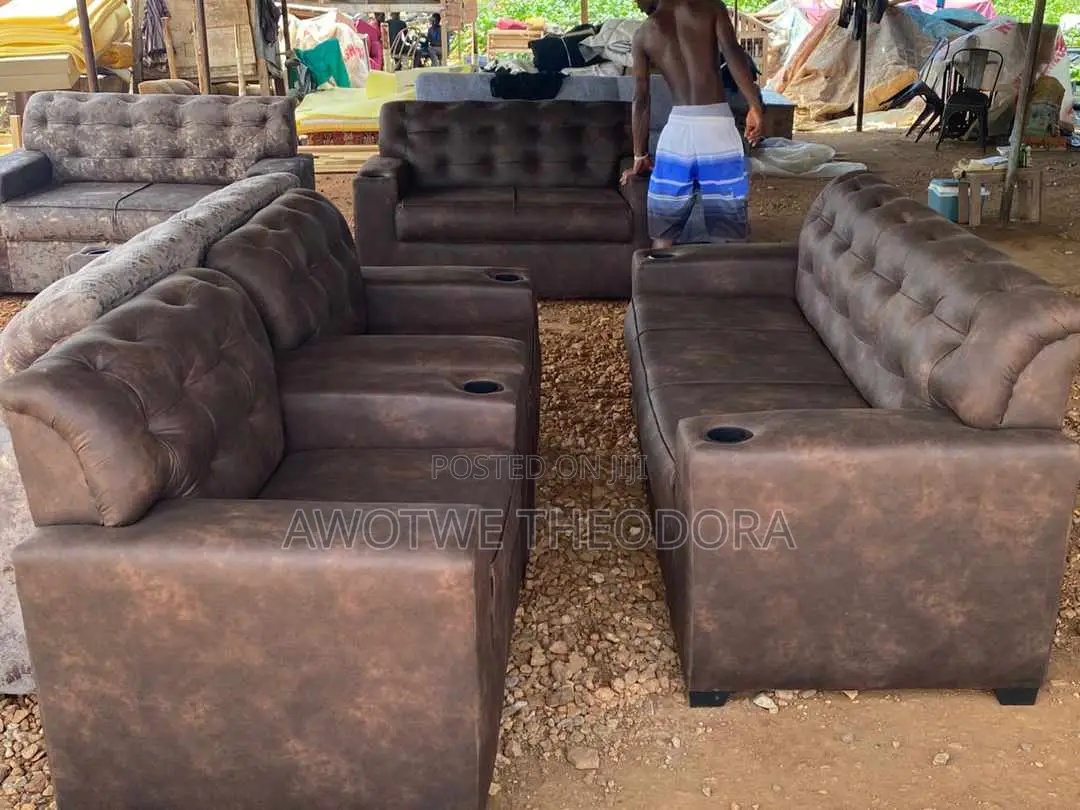 Quality Modernised Utv Sofa Set ( Free Delivery)