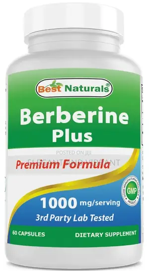 Best Naturals Berberine Plus 1000 Mg - Healthy Cholesterol