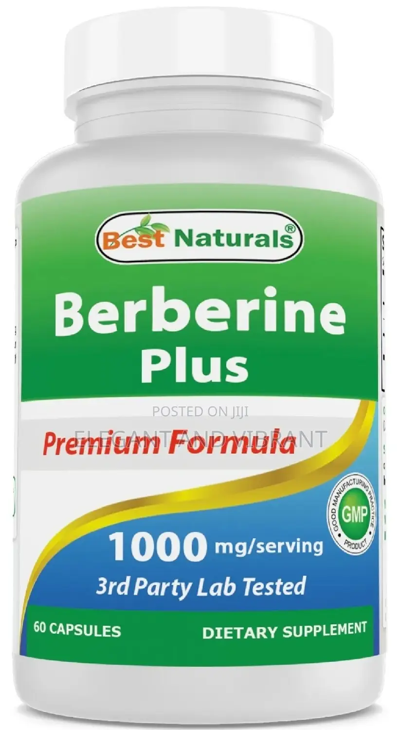 Best Naturals Berberine Plus 1000 Mg - Healthy Cholesterol
