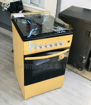 Volcano 4 Gas Cooker Oven With Grill 50by50 Gold Elegy