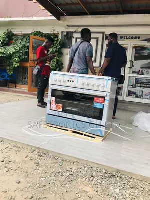 60x90 Oven With Grill 4 Gas 1 Electric Ferre Gray Cooker