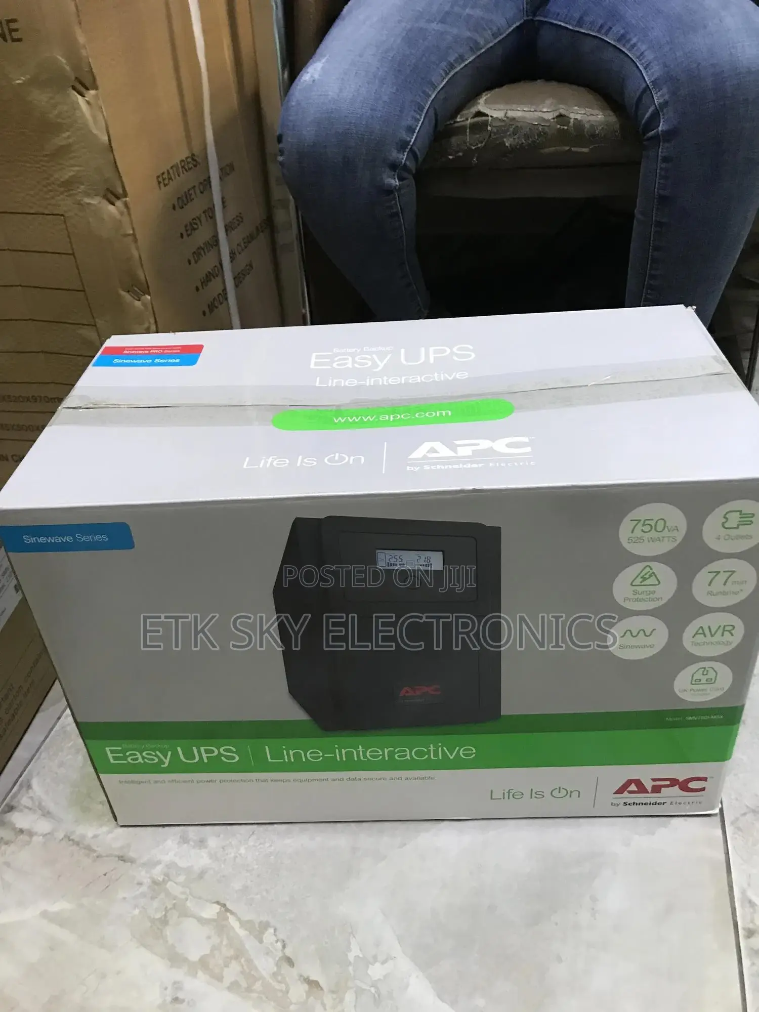 Additional Stock of APC 750VA Online UPS