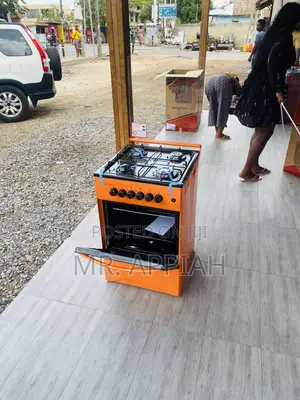 Affordable Volcano 50x50 Gas Oven 4 Burner(Orange).