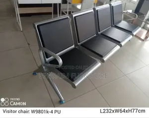 Four in One Leather Waiting Chair