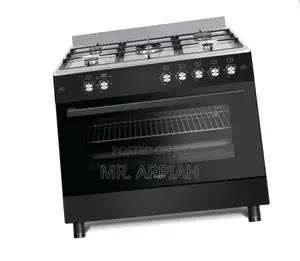 Classic Design Ferre 60x90 5 Gas Cooker With Oven(Black).