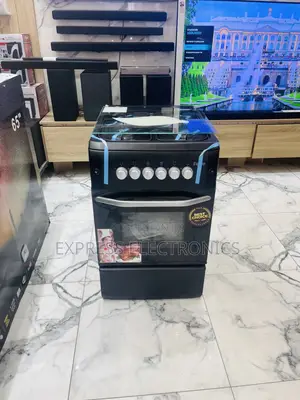 Affordable Yet Quality Black 50/50 4burner Oven Gas Cooker