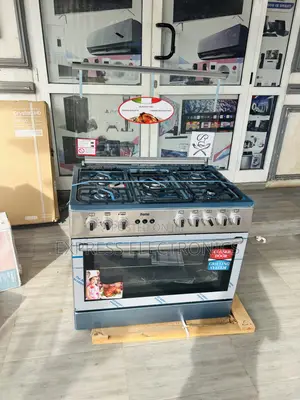 Fabulous Job 60/90 5burner Sliver Oven Rotisserie Ignition