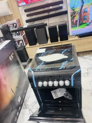 4burner Oven Black 50/50 Volcano Best and Classic