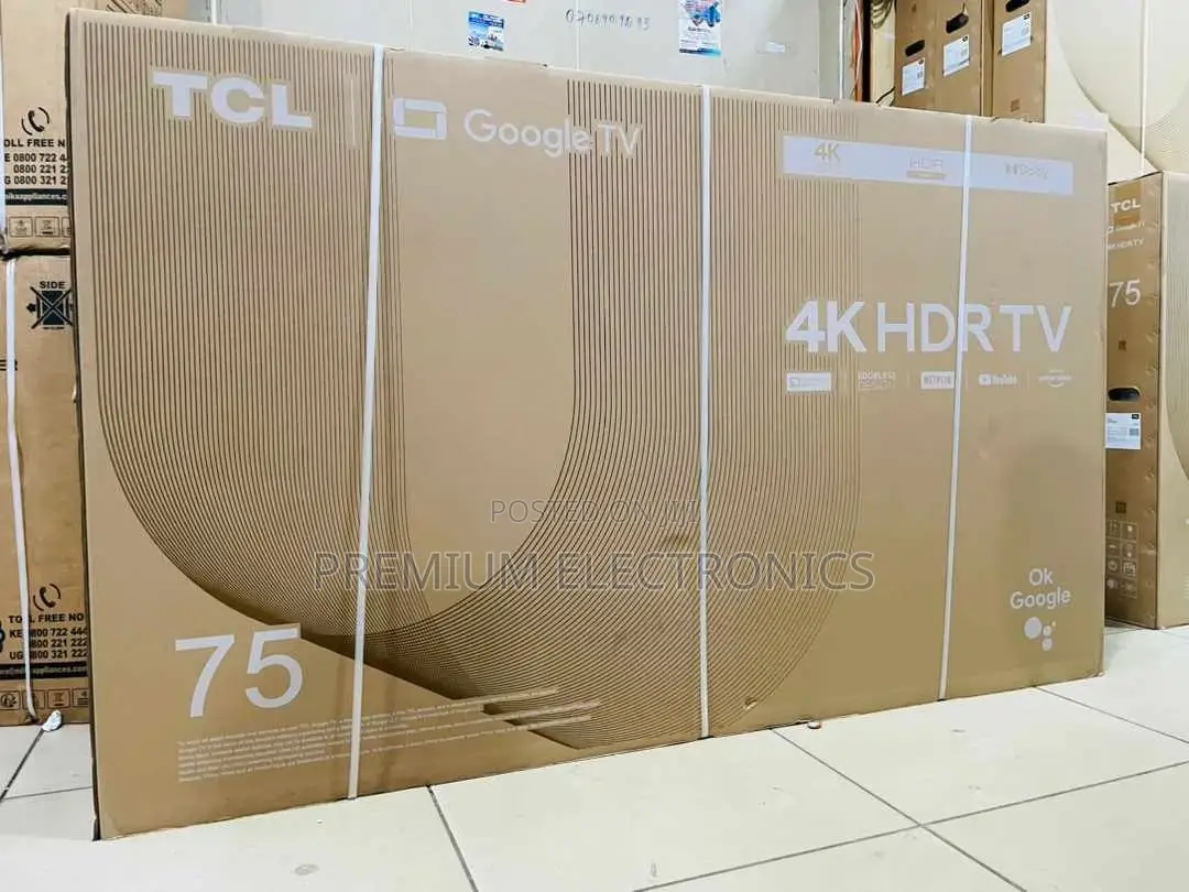 Tcl Colossal 75-inch Ultra-high-definition Android Tv 75p6k 2025 Model