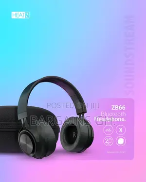 Heatz Soundstream ZB66 ANC Headphone With Protective Bag