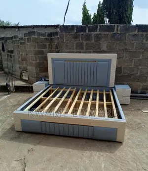 Queen Size Bed With Two Sides Drawer