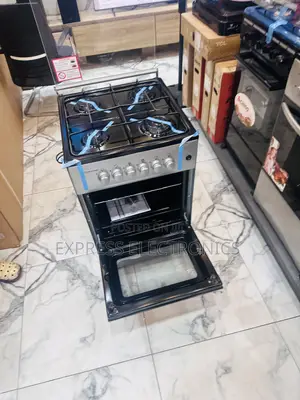 Classic and Best 4burner Oven 50/50 Grey Color.