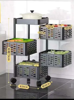 4 Layers Vegetable Rack