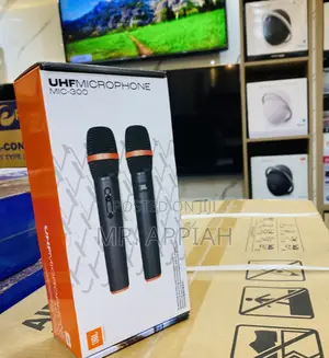 Wireless JBL Two Microphone System(Black).