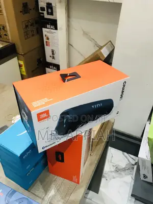 Elegantly Designed JBL Charge 5 Bluetooth Speaker.