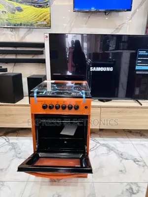 Lovely Sleek Orange 4burner 50/50 Volcano