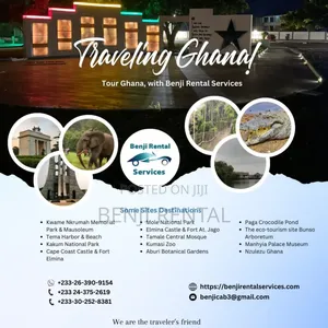 Tour Ghana With Benji Rental Services