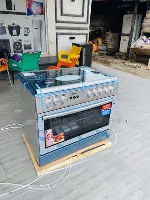Classic Ferre 60x90 5 Gas Burner With Oven and Grill,Gray.