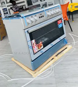 High Quality Ferre 60x90 Ions 5 Gas Burner With Oven(Gray).
