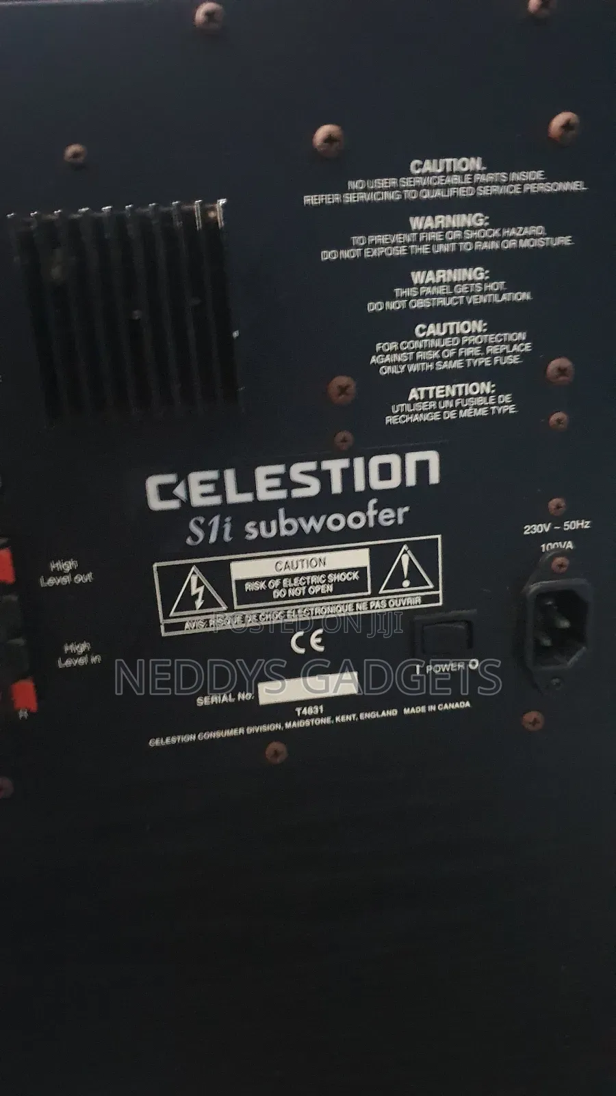 Celestron SIL Subwoofer