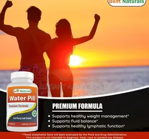Water Away,90 Tablets, Helps Takes Excess Water Away From the Body