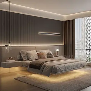Bed With Headboard (King/Queen) Size