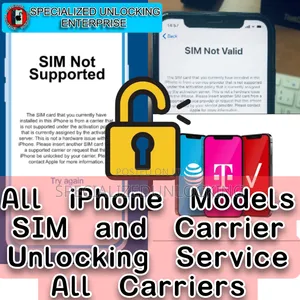 iPhone Sim Not Supported Carrier Unlocking Service