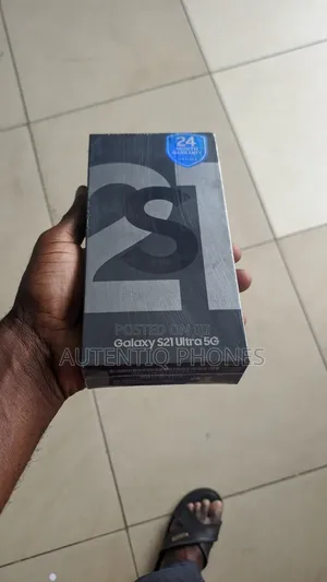 New Samsung Galaxy S21 Ultra 5G 128 GB Silver