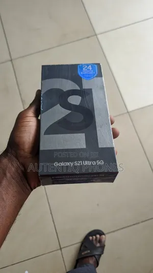 New Samsung Galaxy S21 Ultra 5G 128 GB Silver