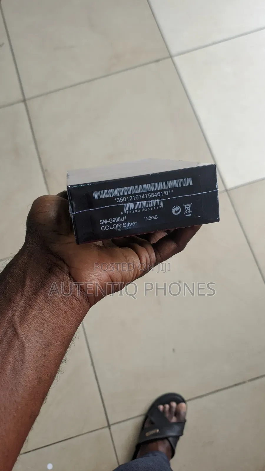 New Samsung Galaxy S21 Ultra 5G 128 GB Silver