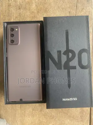 New Samsung Galaxy Note 20 256 GB Gold