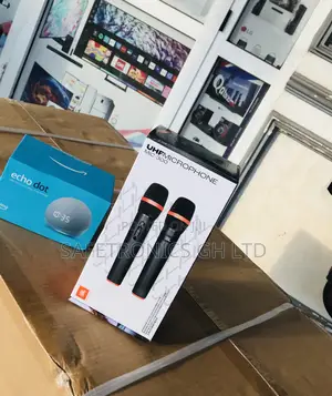 Boxed JBL Micr 2 Set UHF Black Wireless Bluetooth Microphone
