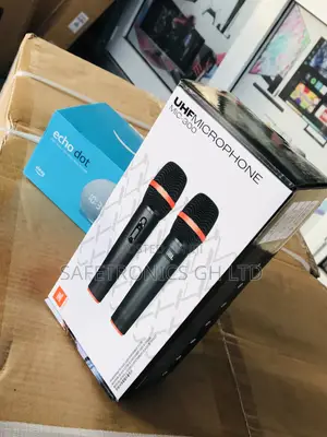 Unique JBL Black 2 Set UHF Wireless Bluetooth Microphone 