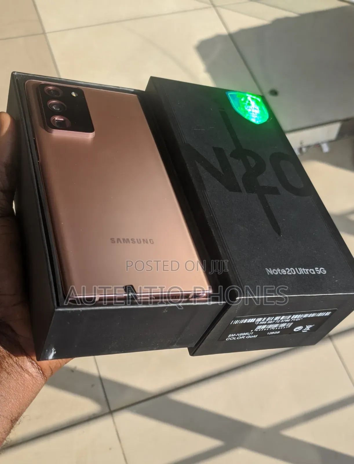New Samsung Galaxy Note 20 Ultra 5G 128 GB Bronze