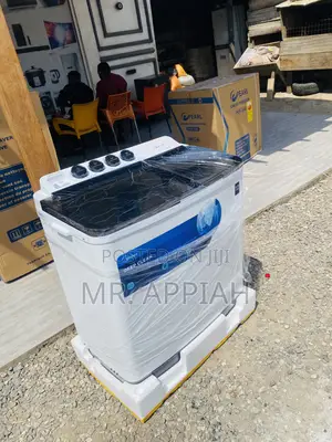 Durable Midea 12kg Semi-Automatic Washing Machine.