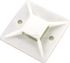 Self-Adhesive Cable Tie Mount for Cable Management
