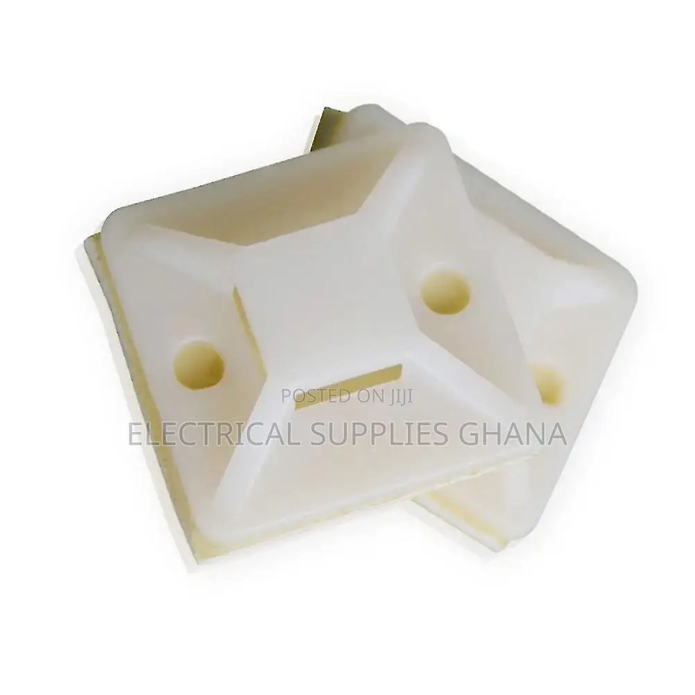 Self-Adhesive Cable Tie Mount for Cable Management