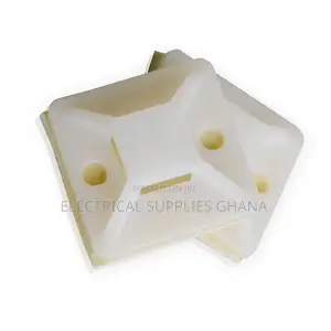 Self-Adhesive Cable Tie Mount for Cable Management