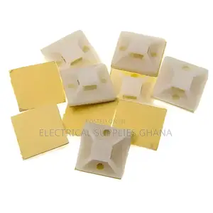 Self-Adhesive Cable Tie Mount for Cable Management